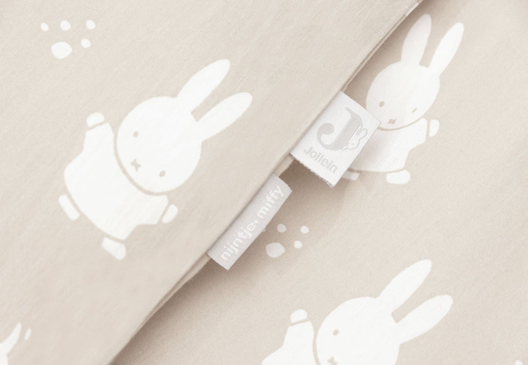 Duvet Cover Set 100x140cm Miffy & Snuffy - Nougat