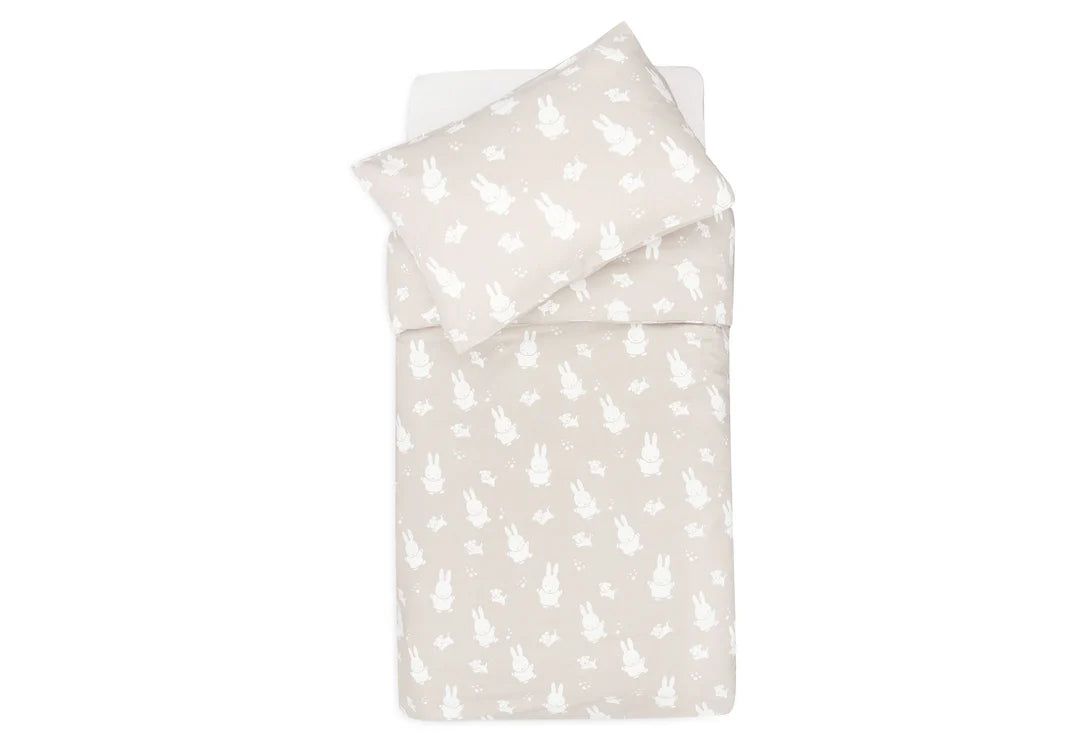Duvet Cover Set 100x140cm Miffy & Snuffy - Nougat