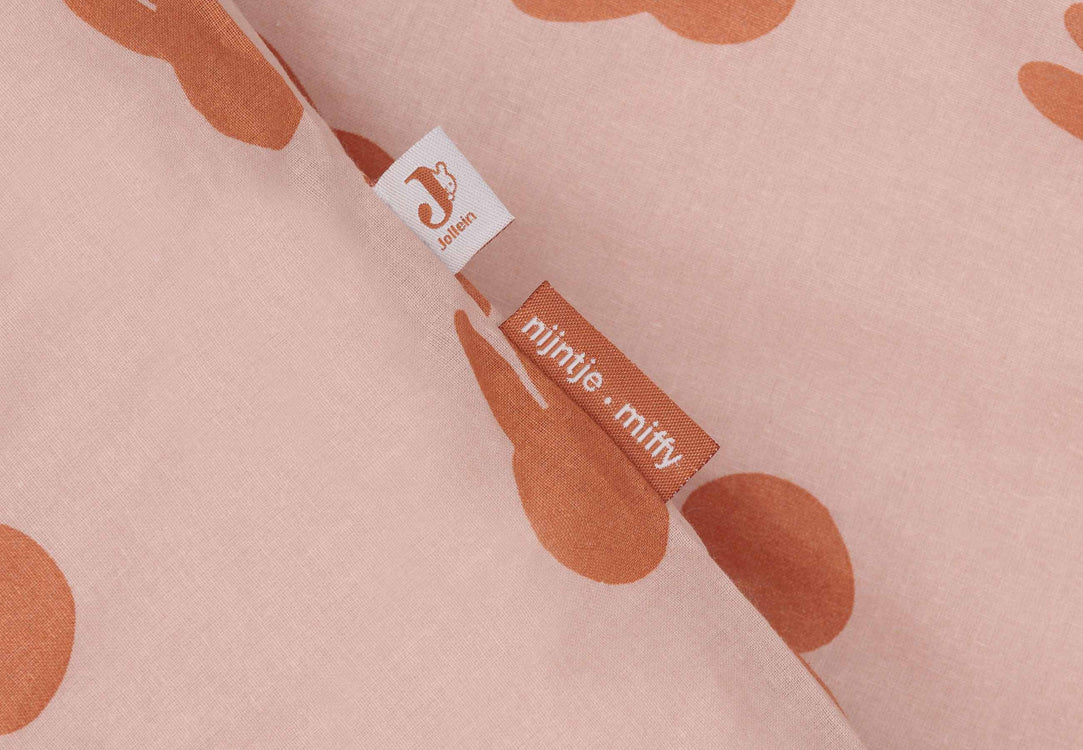 Duvet Cover Set 100x140cm Miffy Shadow - Wild Rose
