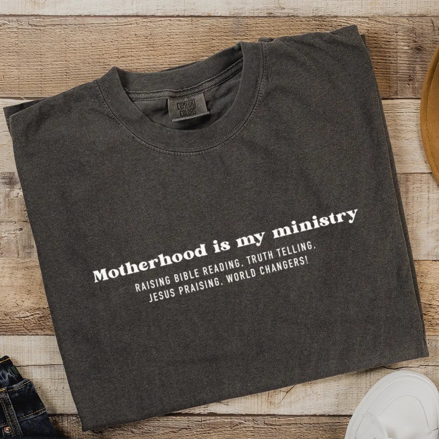 Motherhood Is My Ministry Tee