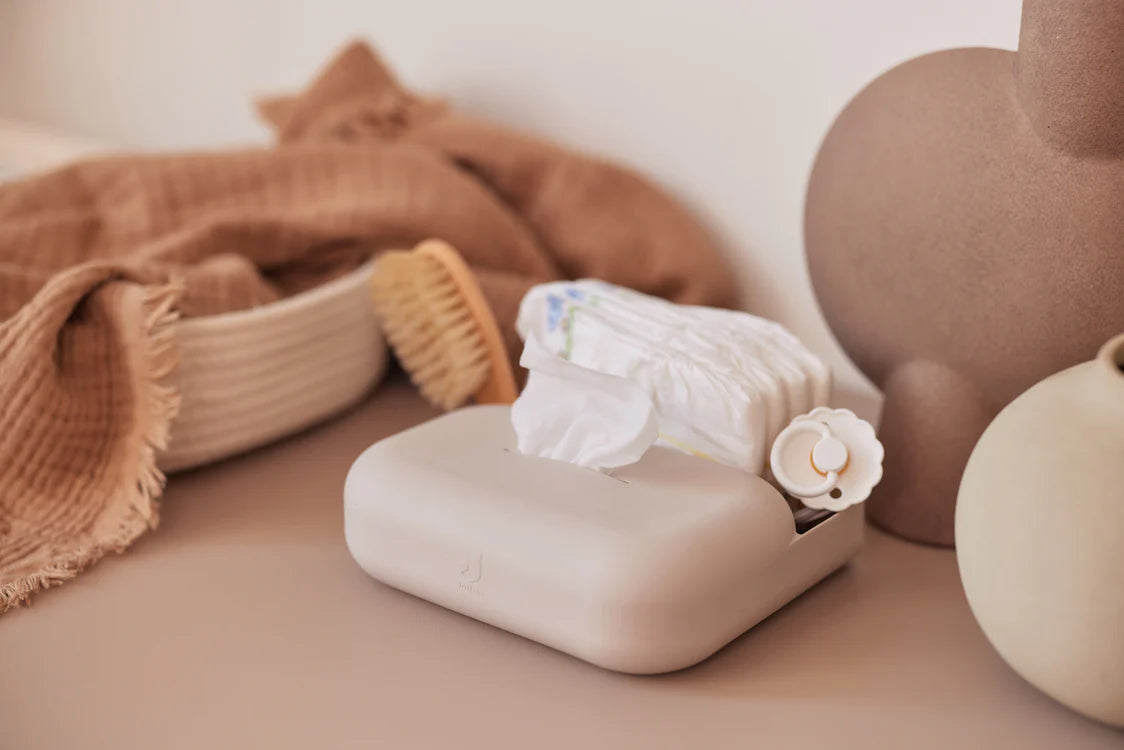 Wet Wipes Silicone Cover - Ash Green