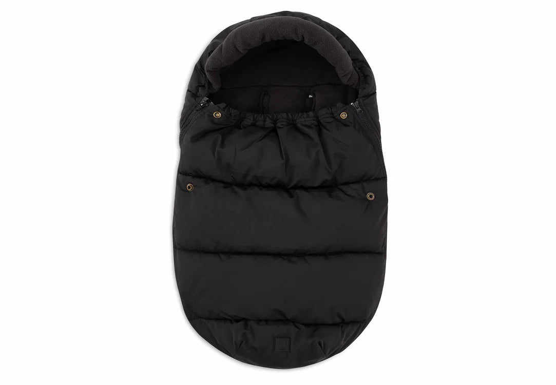 Footmuff group 0+ 3/5 points Puffed - Black