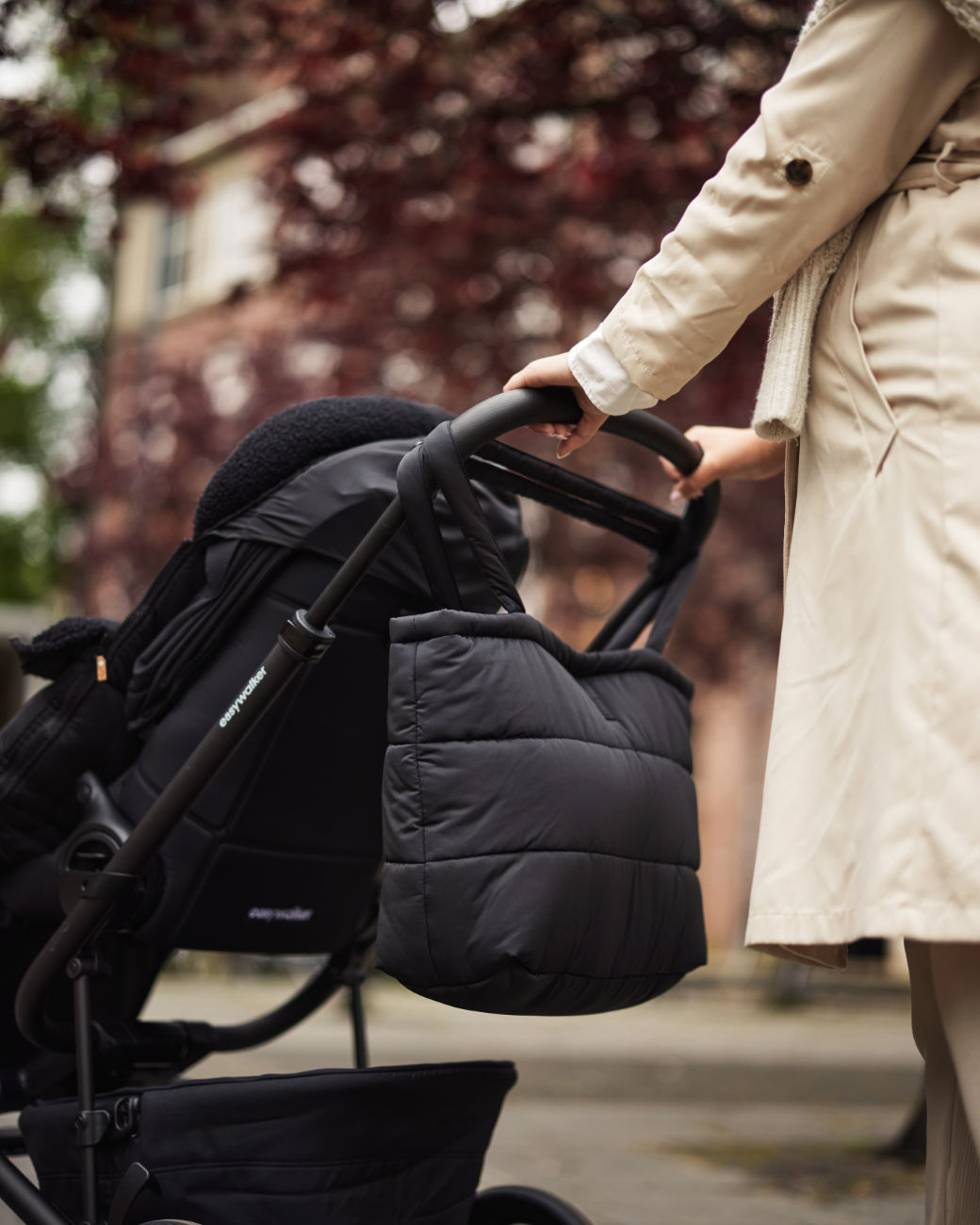 Diaper Bag Puffed bag - Black / pre-order / back in stock 15-02-24