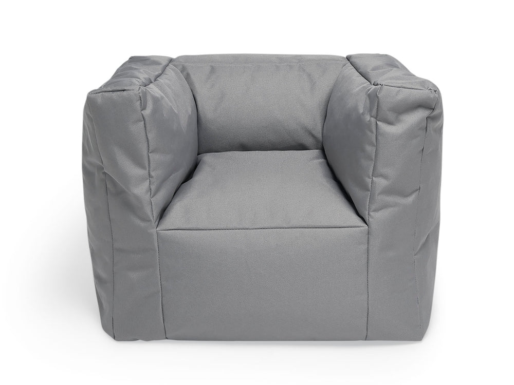 Kids Chair Beanbag - Storm Grey