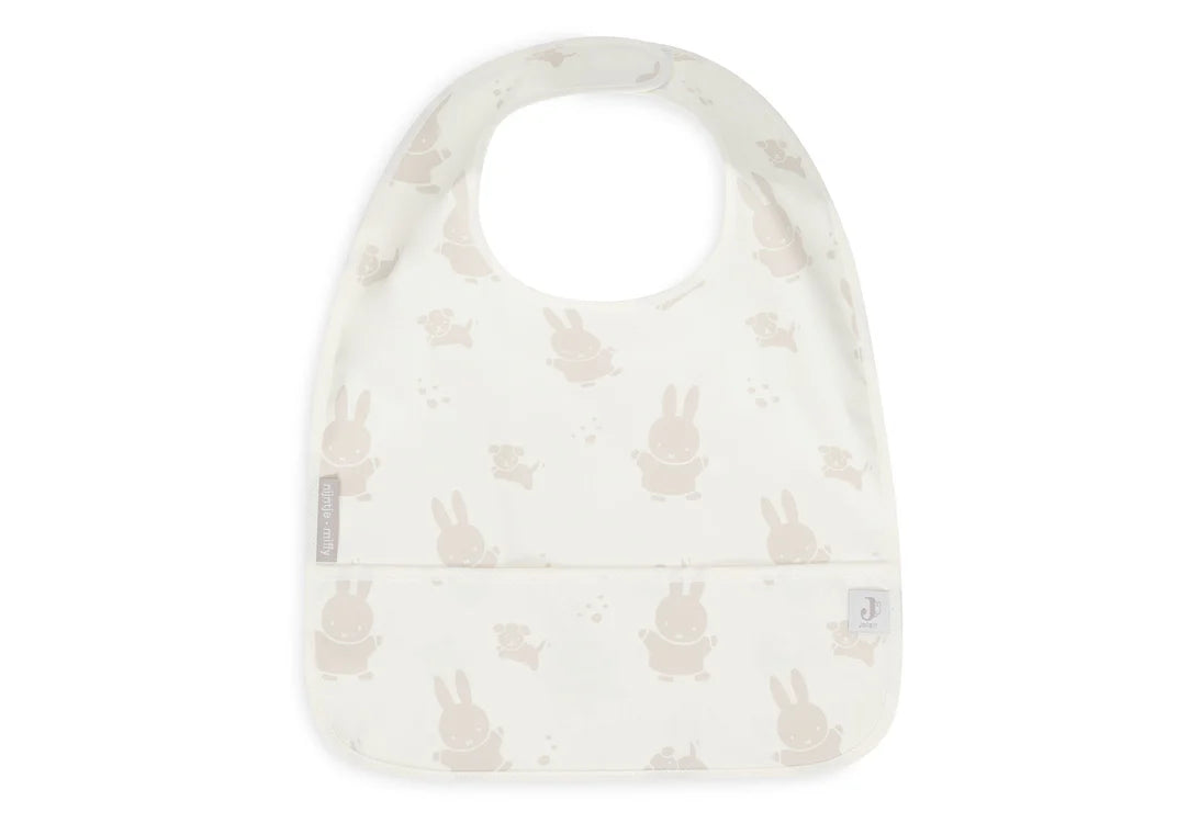 Bib Waterproof Miffy & Snuffy - Nougat - 2 Pack