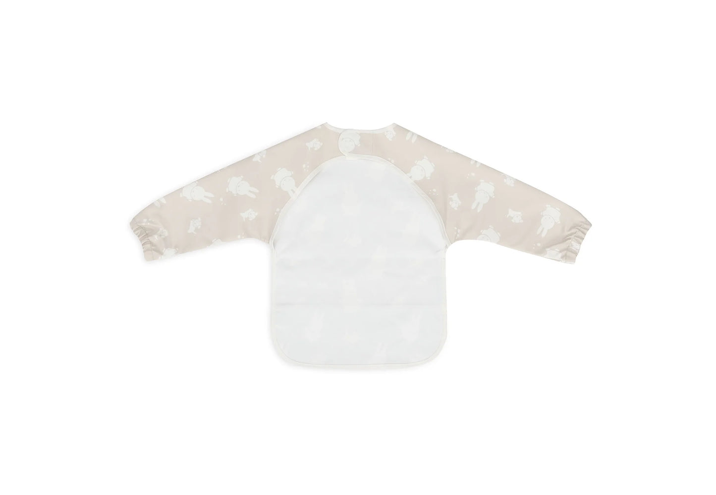 Bib Waterproof with Sleeves Miffy & Snuffy - Nougat