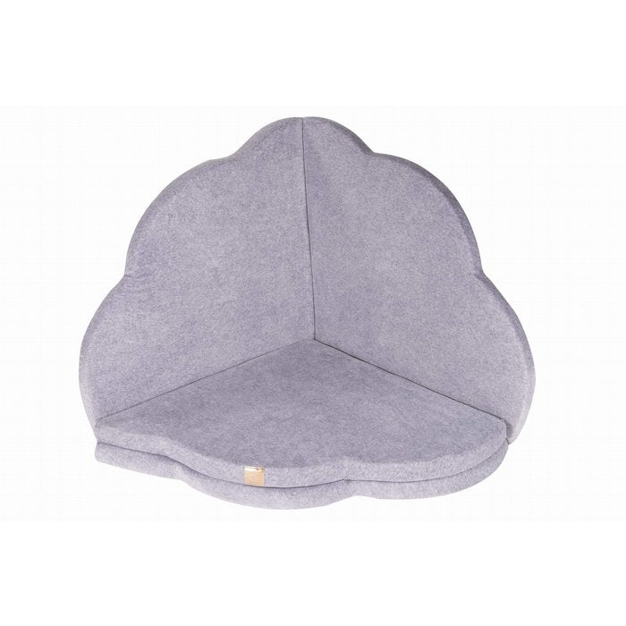 Cloud shape play mat - Light gray