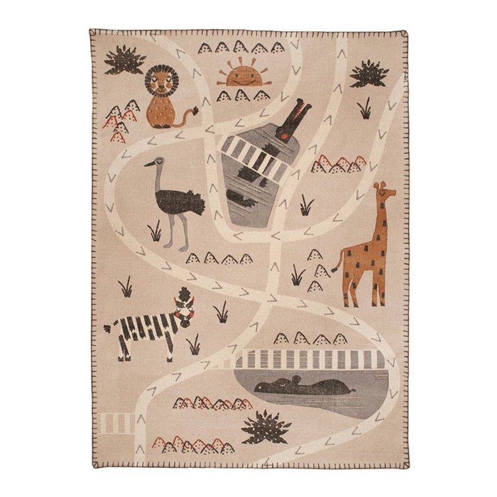 LITTLE SAVANNAH savannah playmat rug