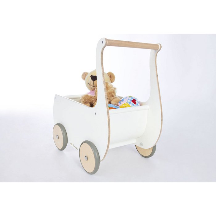 Doll pram - Activity walker 'Mette', white