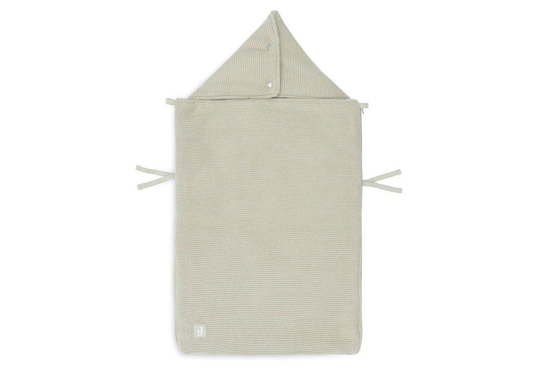 Footmuff for Car Seat Stroller Basic Knit - Olive Green