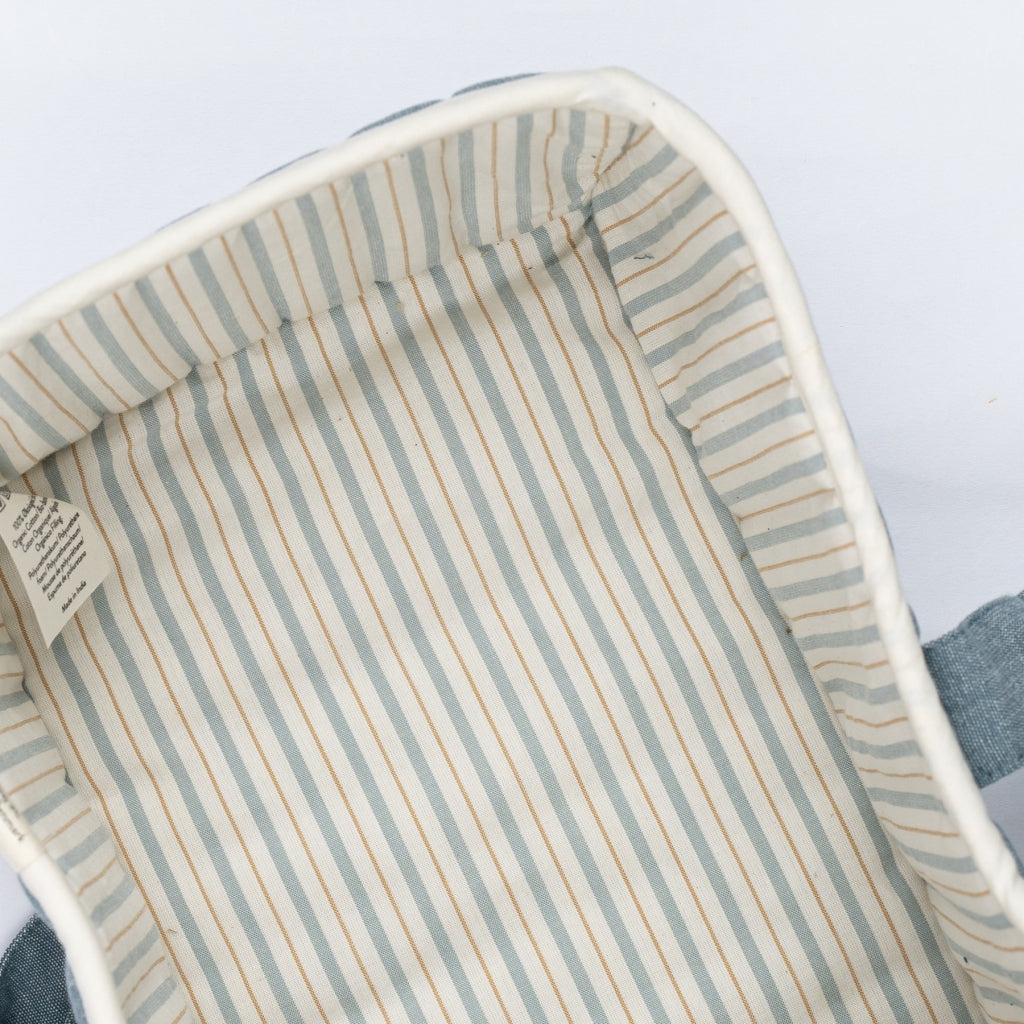 Doll carry cot - Chambray Blue Spruce