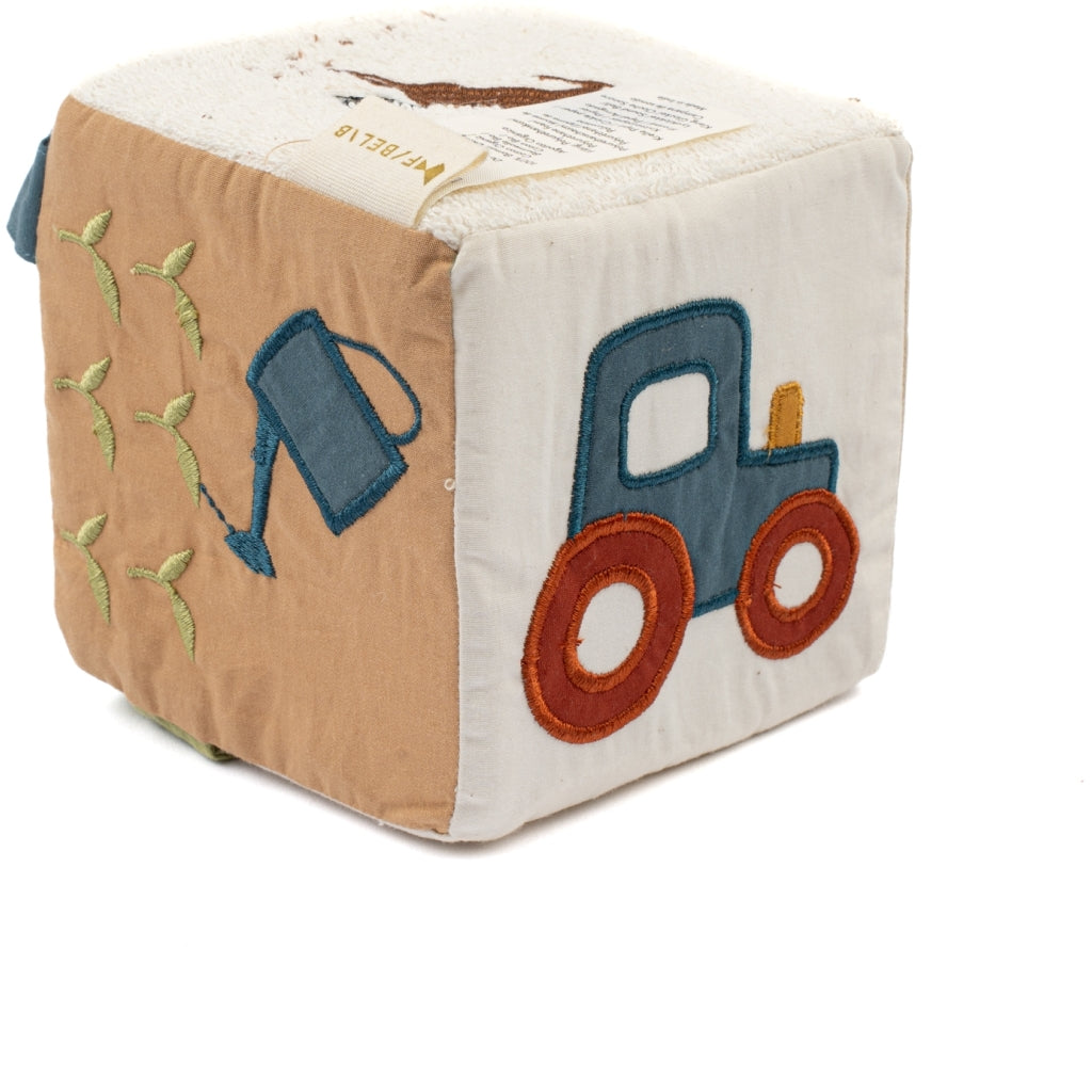 Fabric Cube - Little Farm