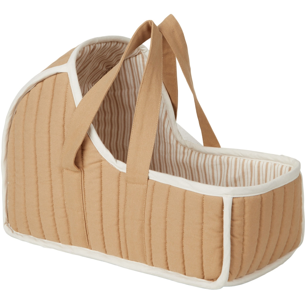 Doll carry cot - Caramel