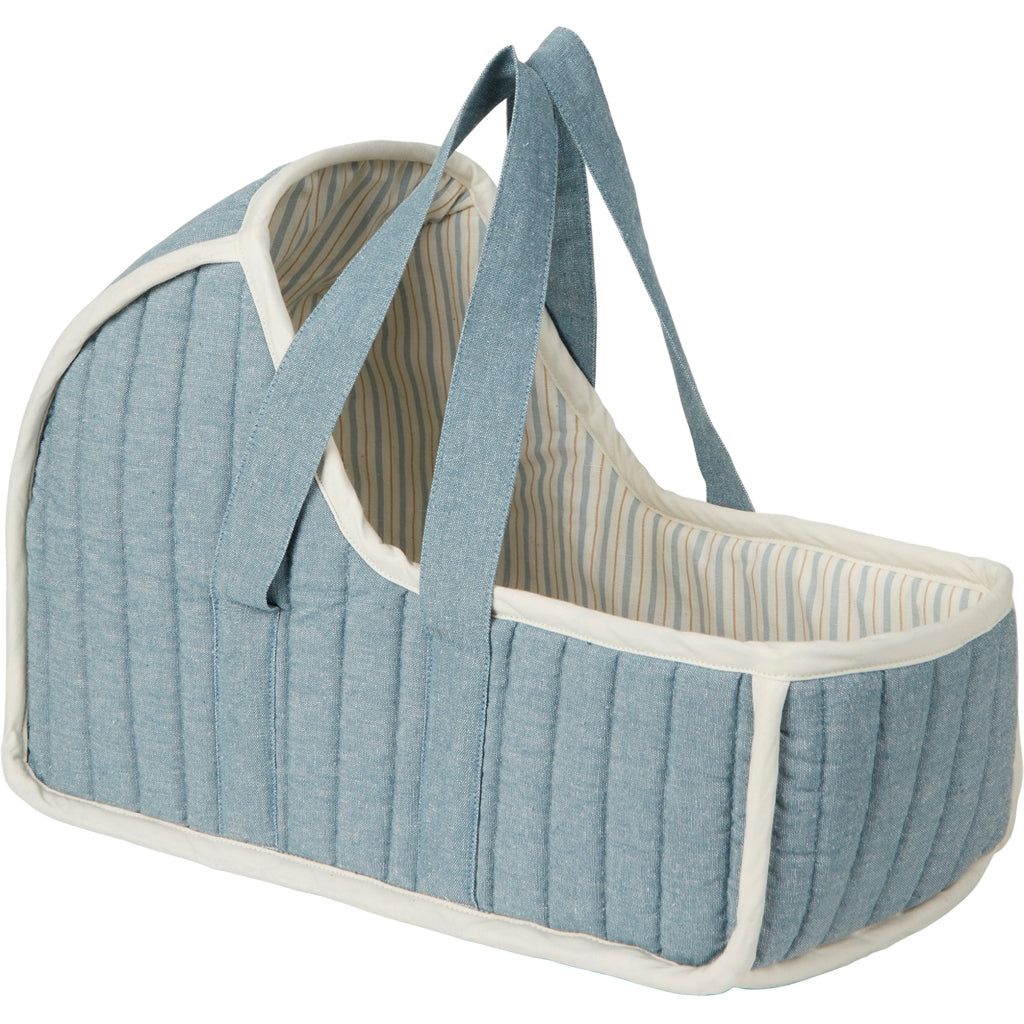 Doll carry cot - Chambray Blue Spruce