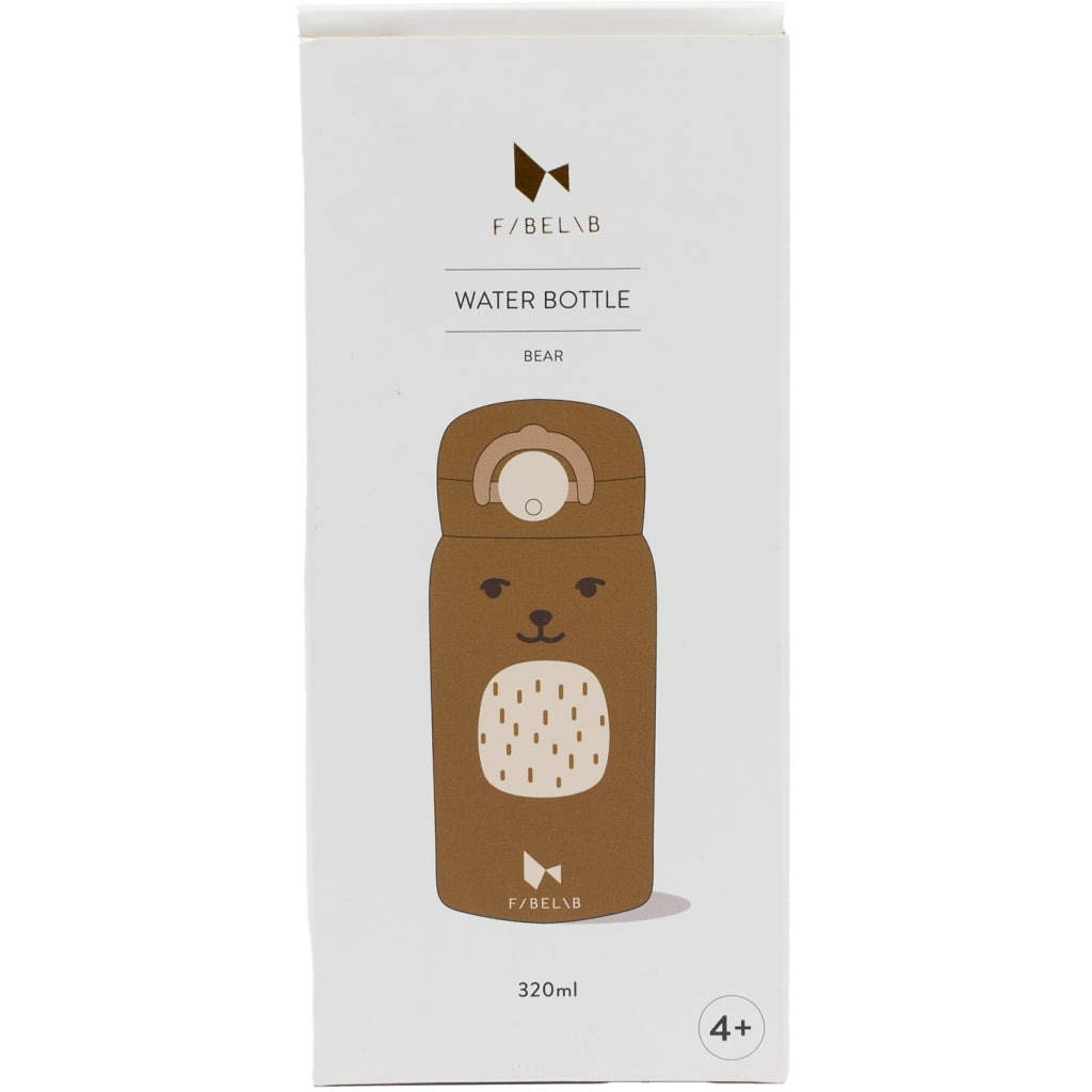 Water bottle - Small - Bear - Ochre