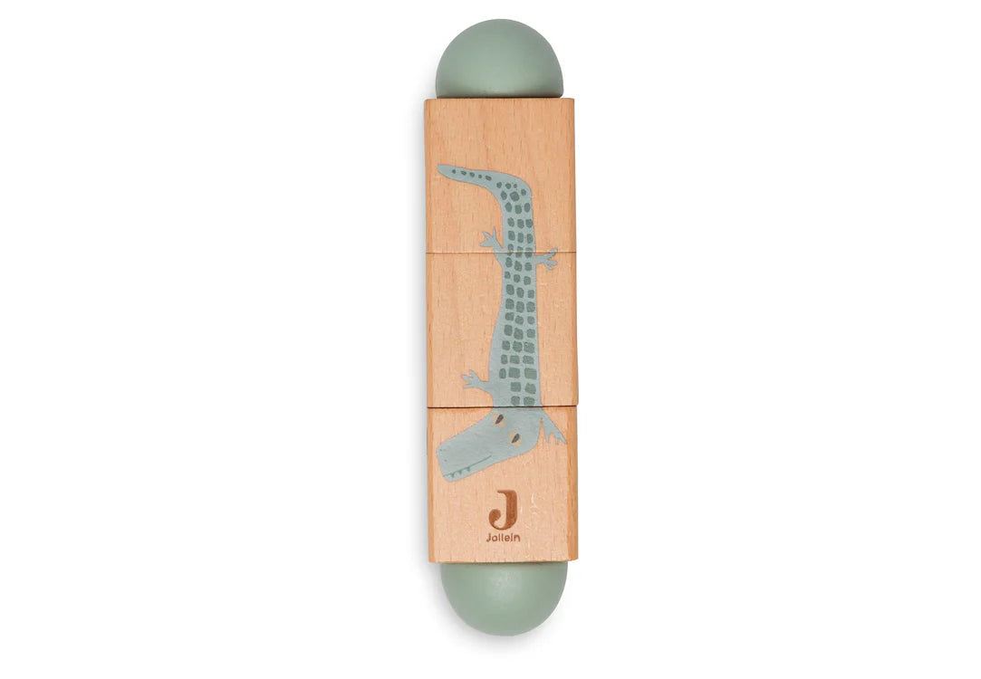 Wooden Twisting Cubes - Jungle Jambo