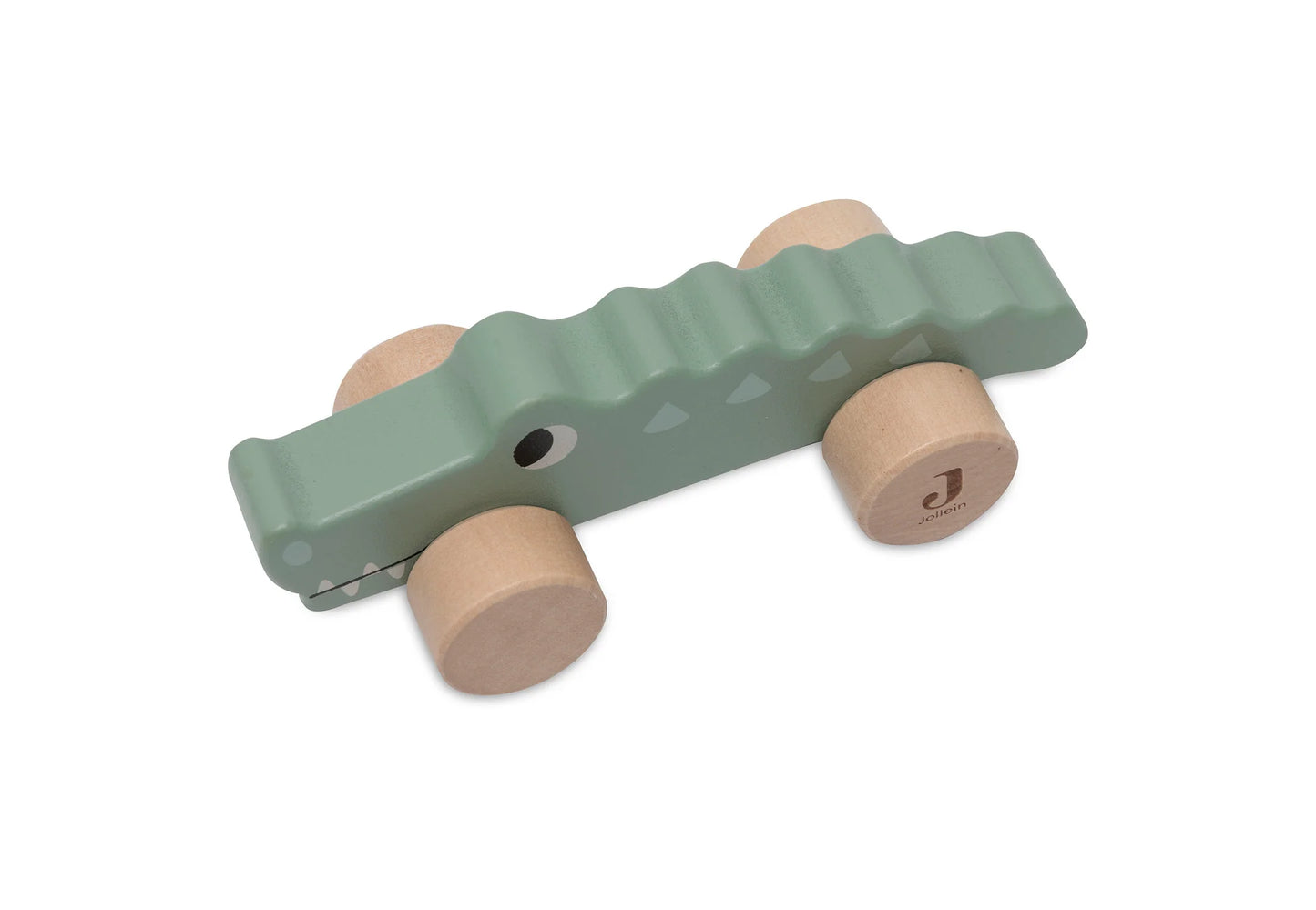 Wooden Crocodile on Wheels - Jungle Jambo
