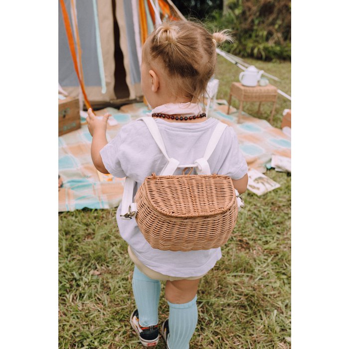 Mini Chari Rattan Bag