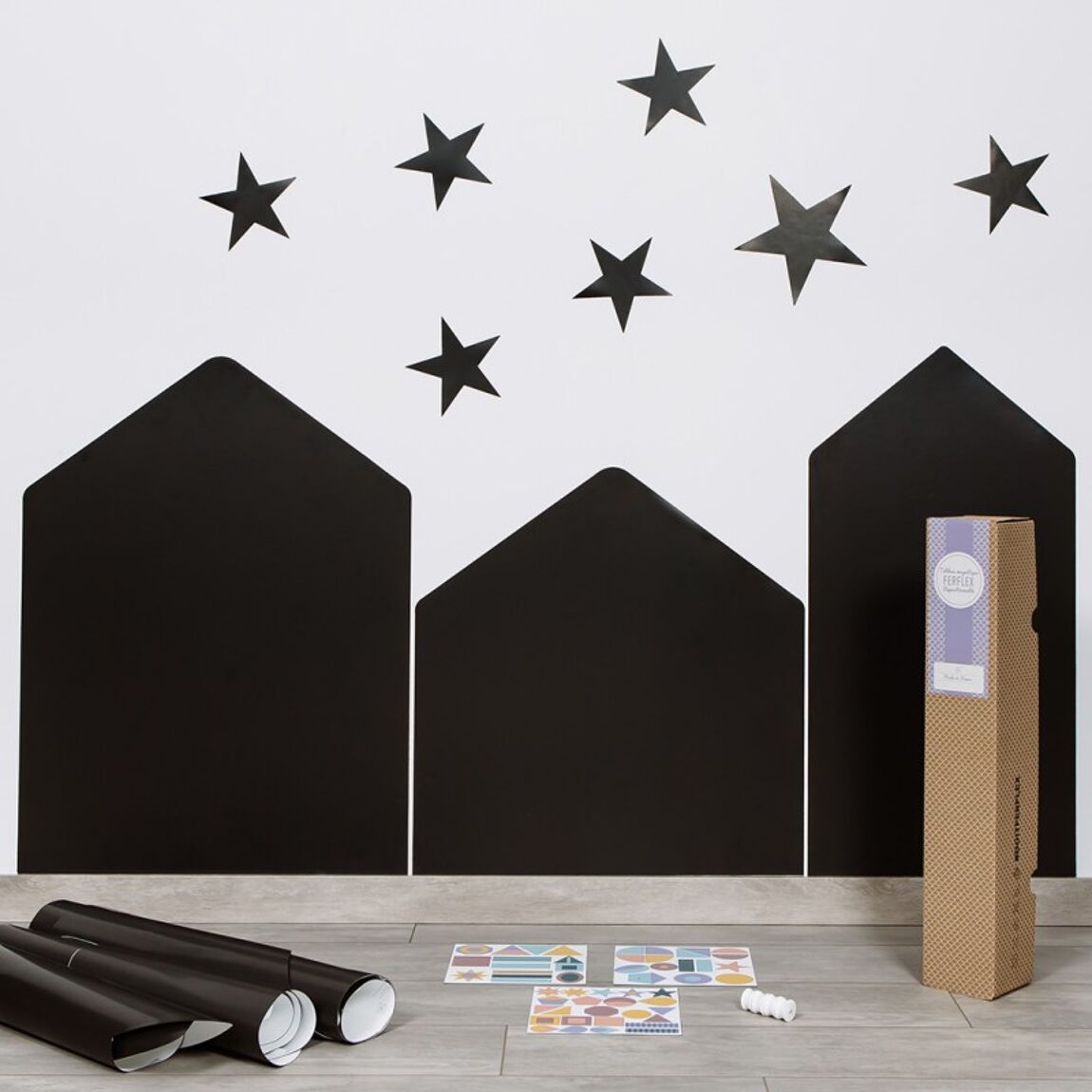 Castle Magnetic Board – My city - Black