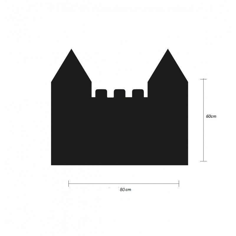 Castle Magnetic Board – Black