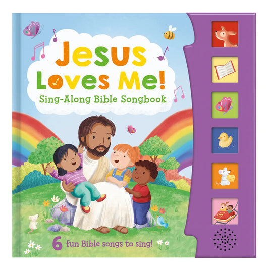 6 Button Sound Book - Jesus Loves Me! - Sing-Along Book