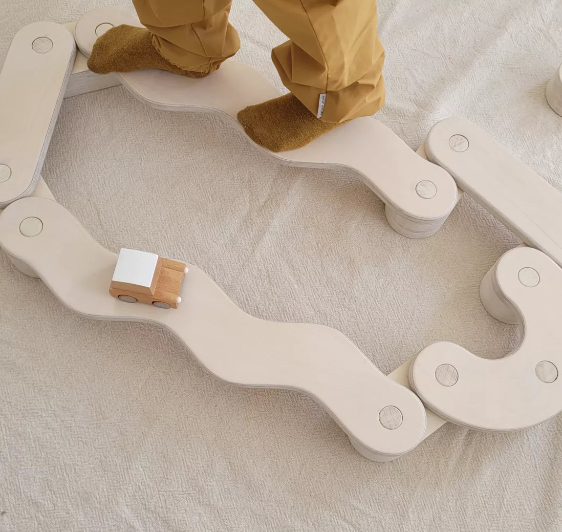POLKU balance beam L - birch