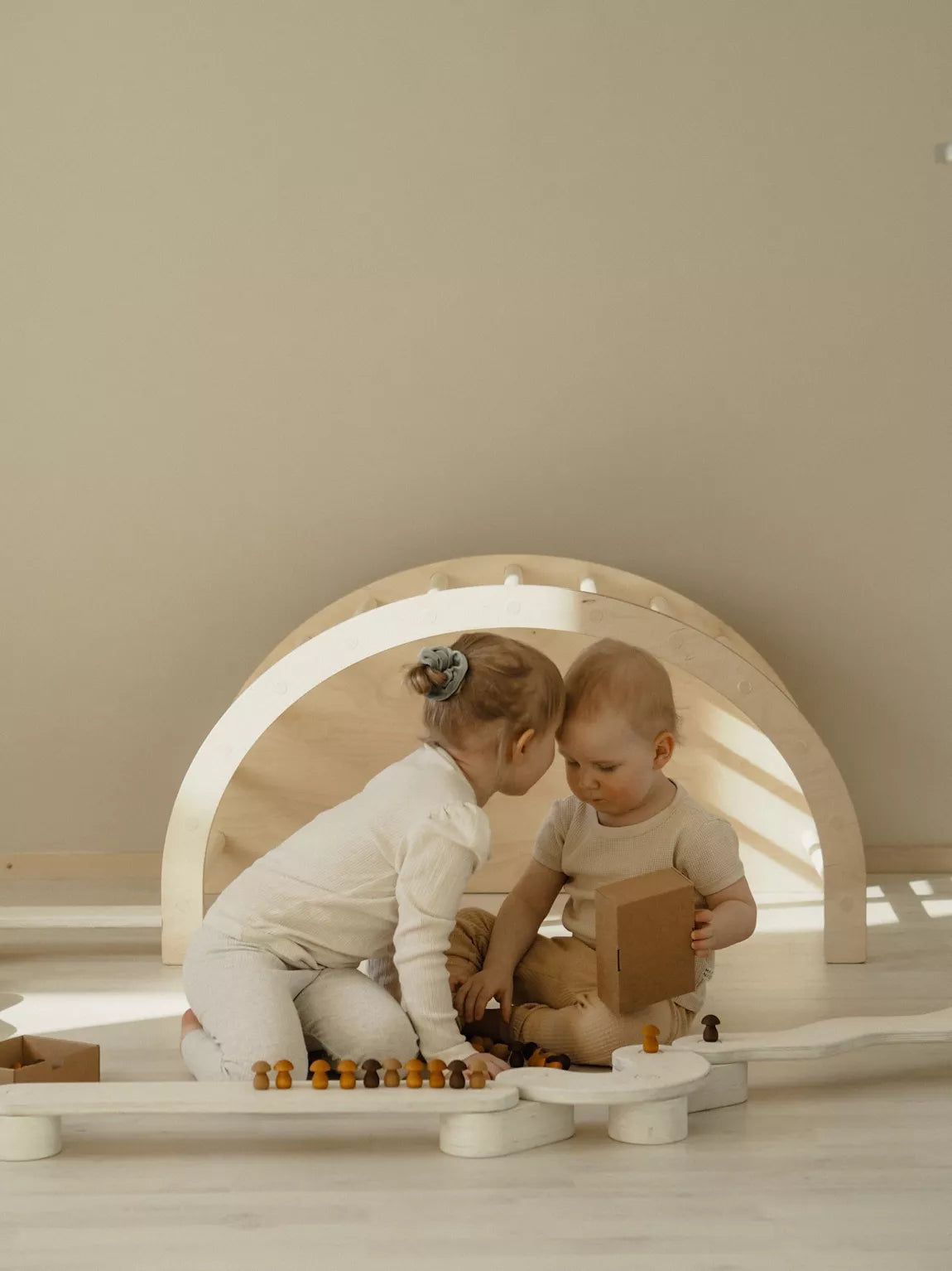 POLKU balance beam L - birch
