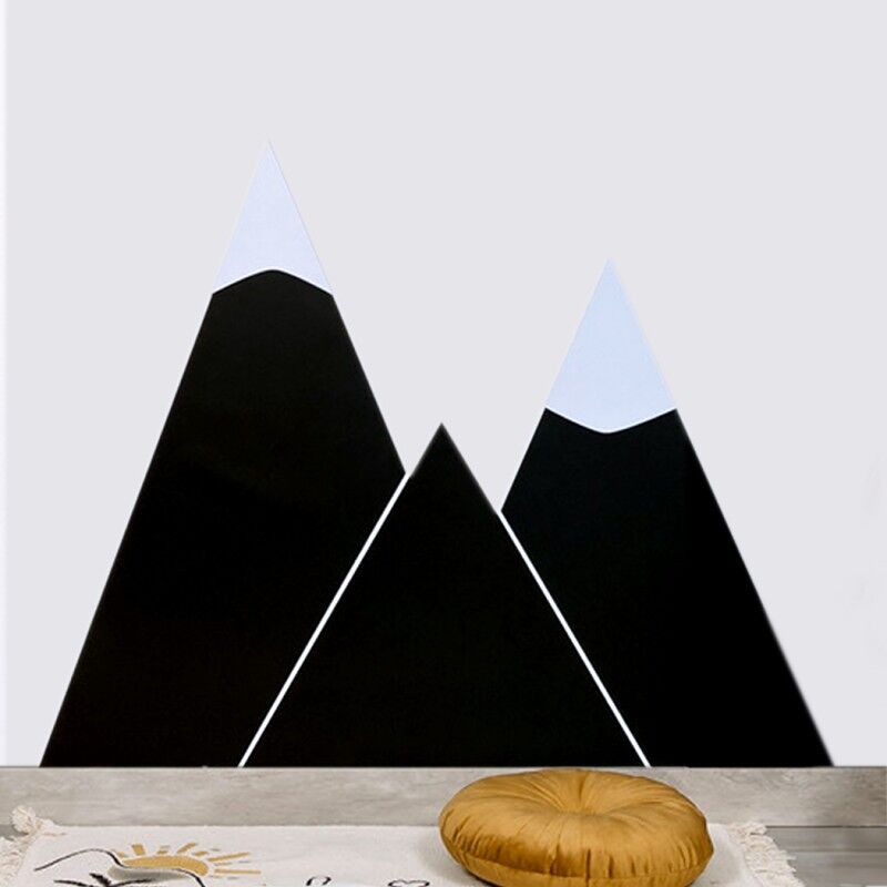 Castle Magnetic Board – Mountains - Black