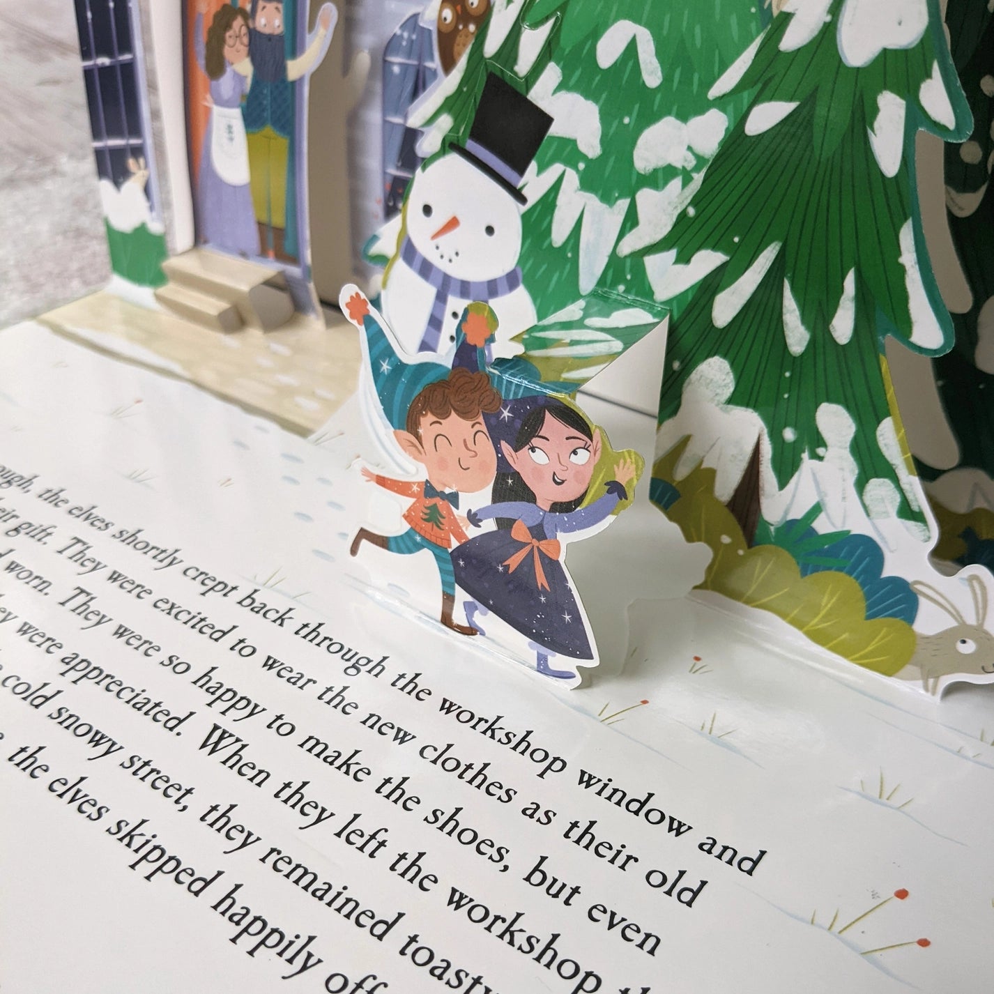 The Elves and the Shoemaker, Pop-Up Book