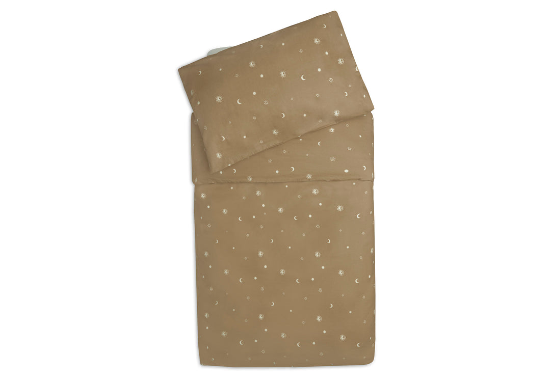 Duvet Cover Set Cot Stargaze - Biscuit