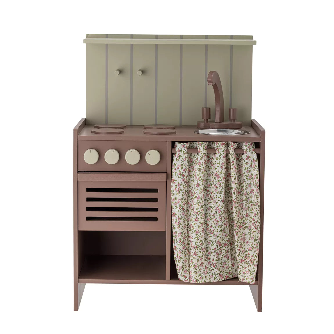 Pippi Mini Stove, brown, MDF