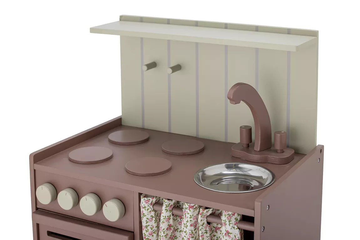 Pippi Mini Stove, brown, MDF