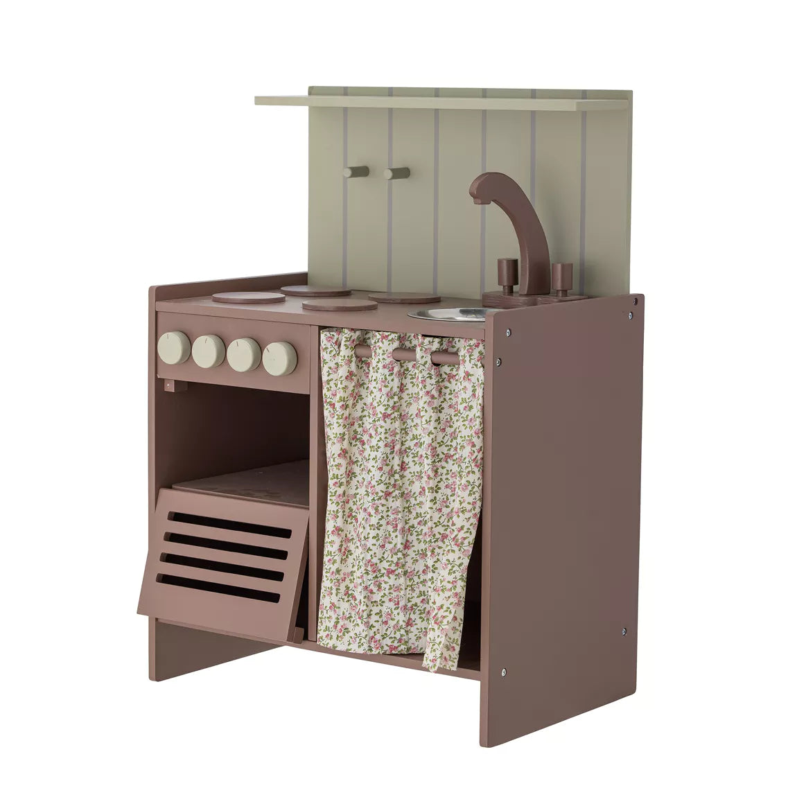 Pippi Mini Stove, brown, MDF