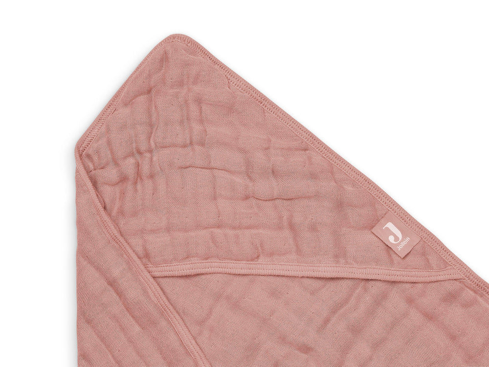 Bathcape Wrinkled Cotton - Rosewood