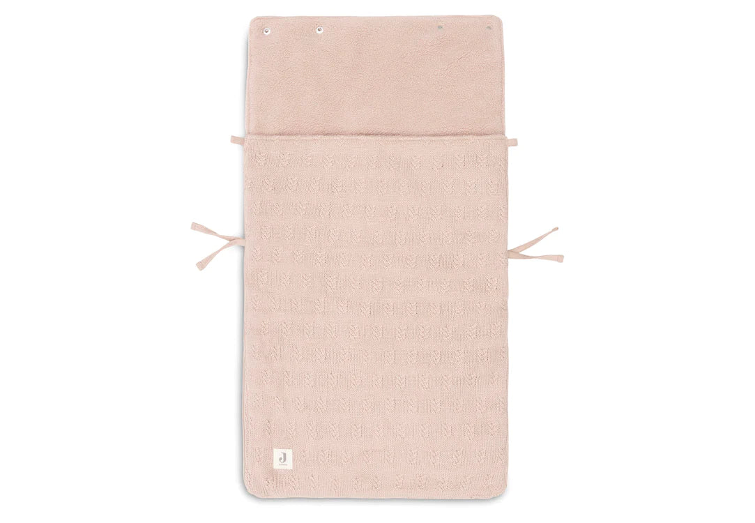Footmuff for Car Seat Stroller Grain Knit - Wild Rose