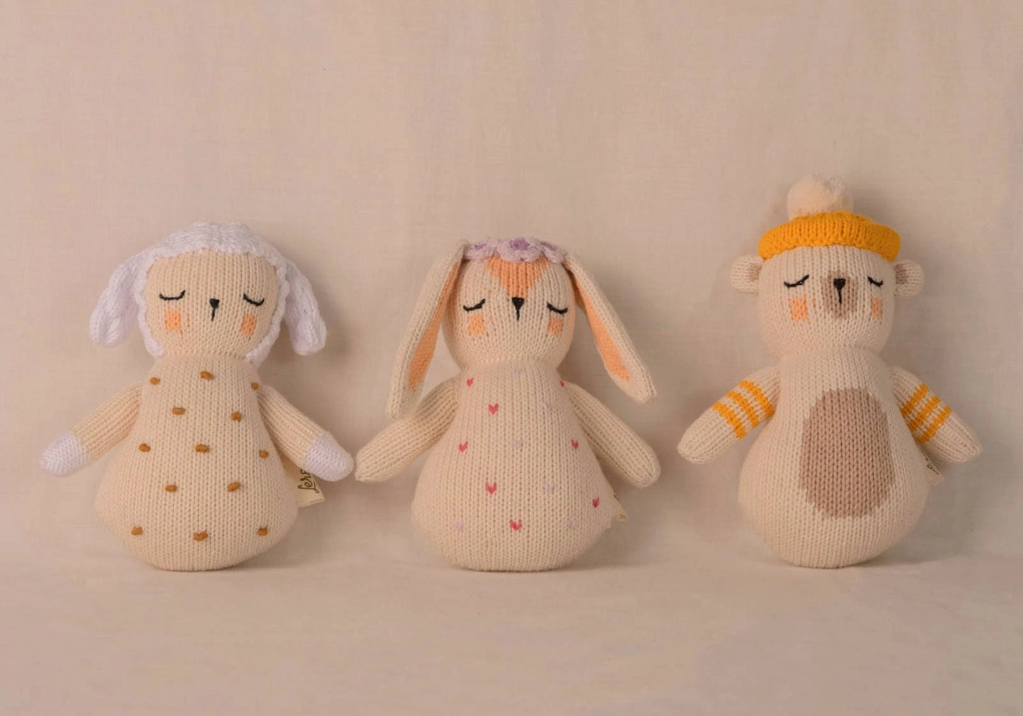 Rattle Comforter Handmade, Bunny