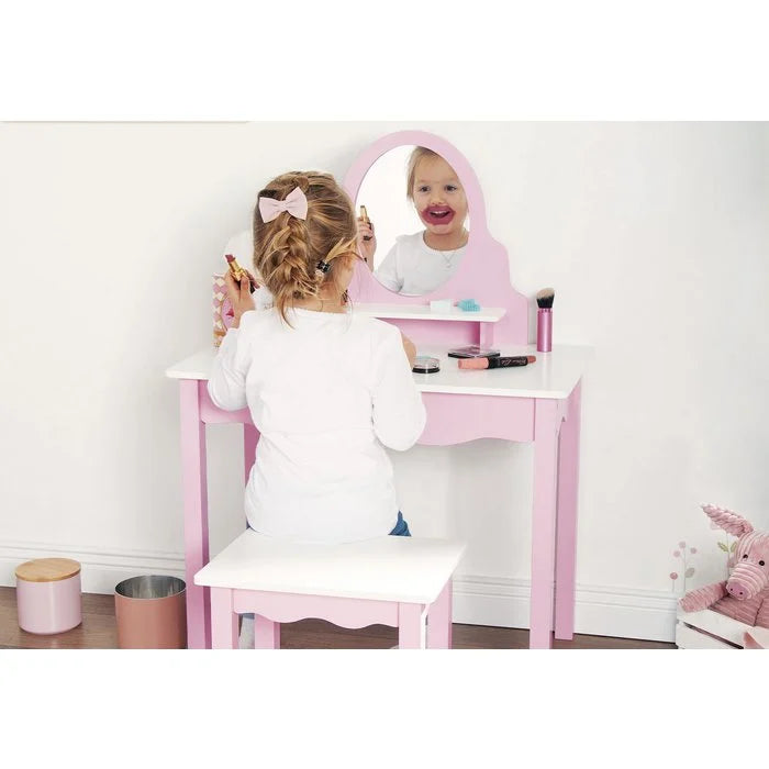 Children´s dressing table 'Jasmin', incl. stool
