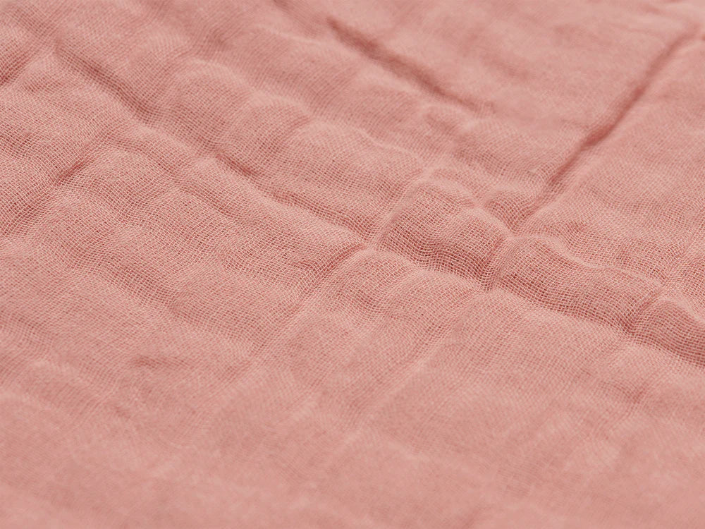 Bathcape Wrinkled Cotton - Rosewood