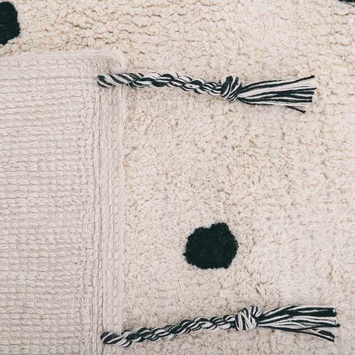 NÜMI Polka Dot children's rug, available in 3 colors