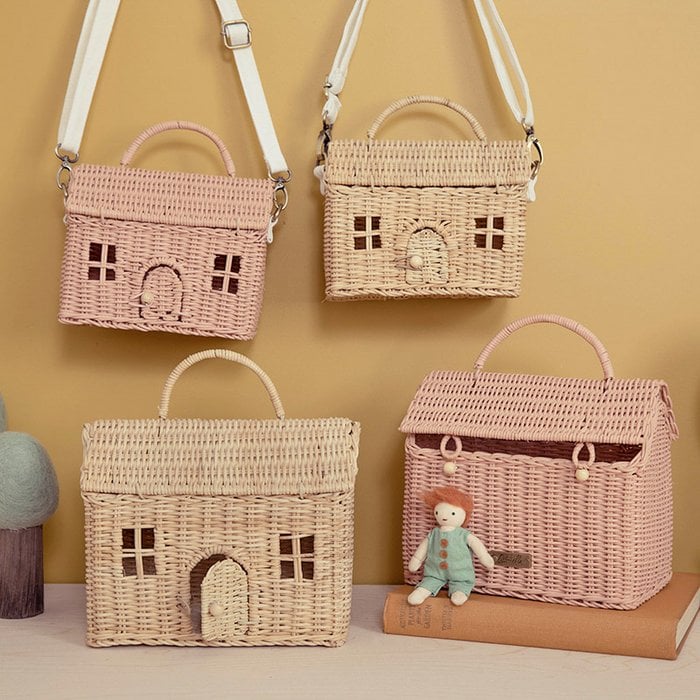 Rattan Casa Basket Bag