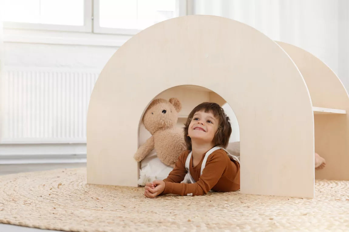 KUMPU Montessori Bookshelf - Birch