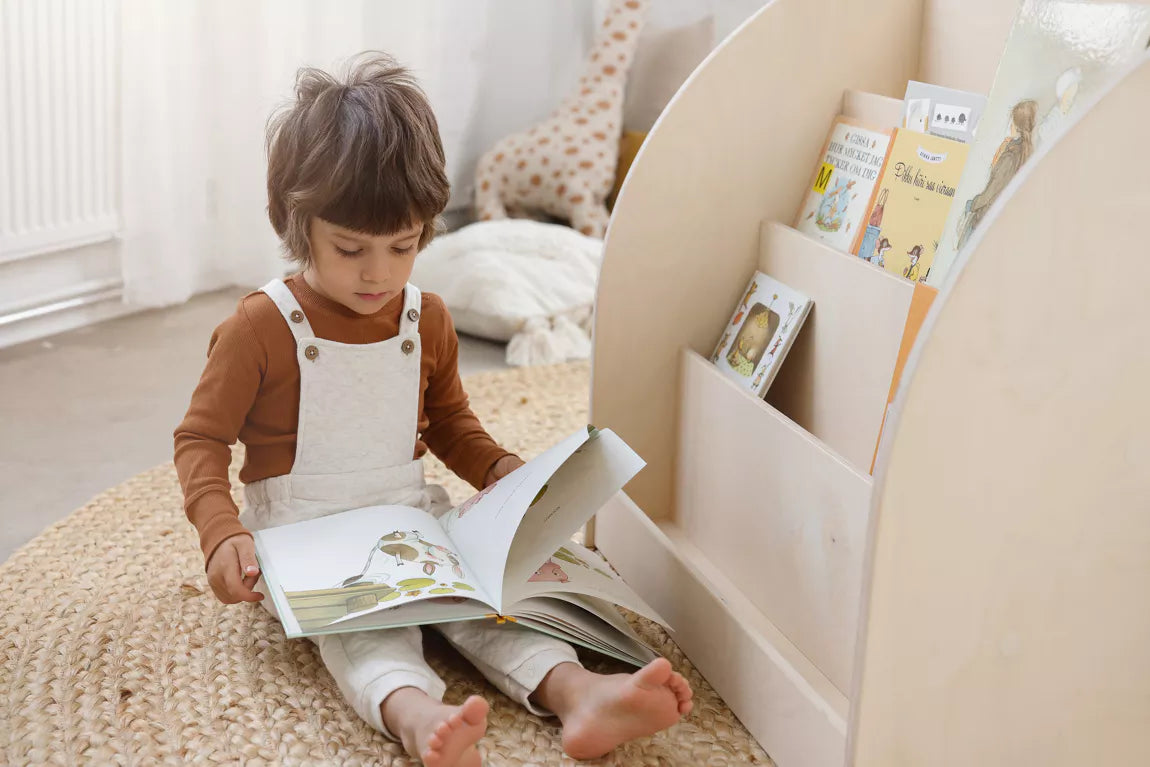 KUMPU Montessori Bookshelf - Birch