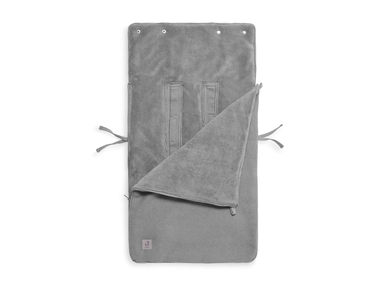 Footmuff for Car Seat Stroller Basic Knit - Stone Grey