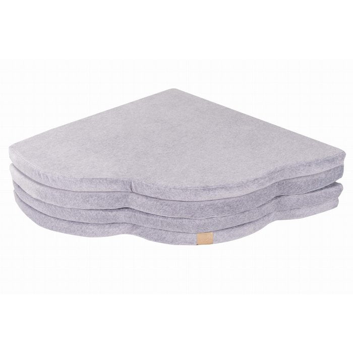Cloud shape play mat - Light gray