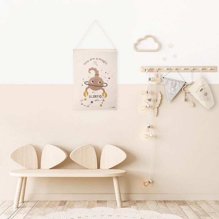 Children's wall art Zodiac signs
