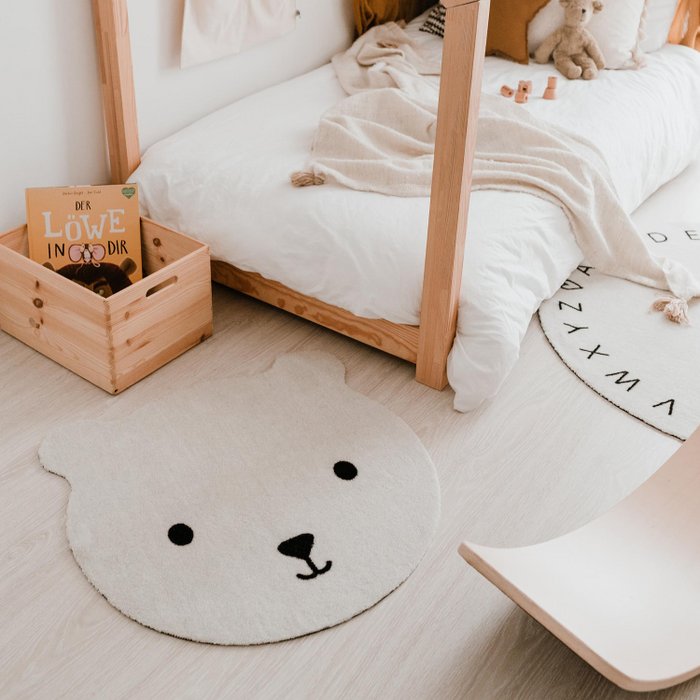 Washable children's carpet bear