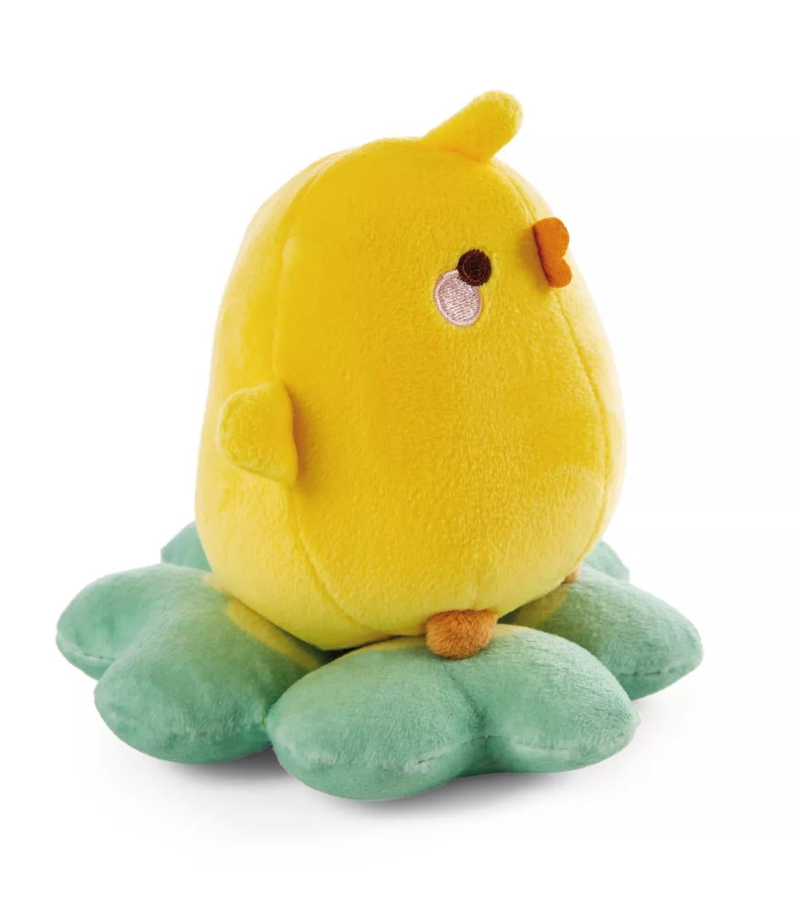 Cuddly toy MOLANG Piu Piu 10cm on cloverleaf