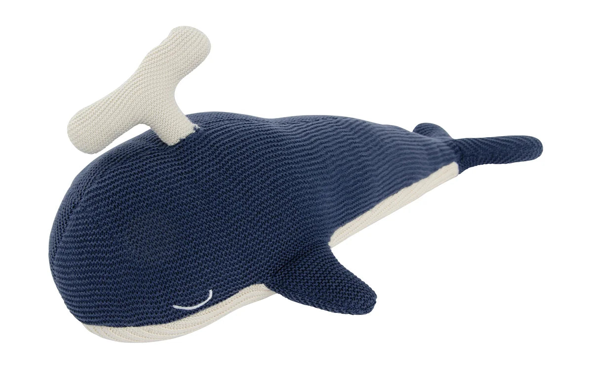 Soft Toy Whale Wheely