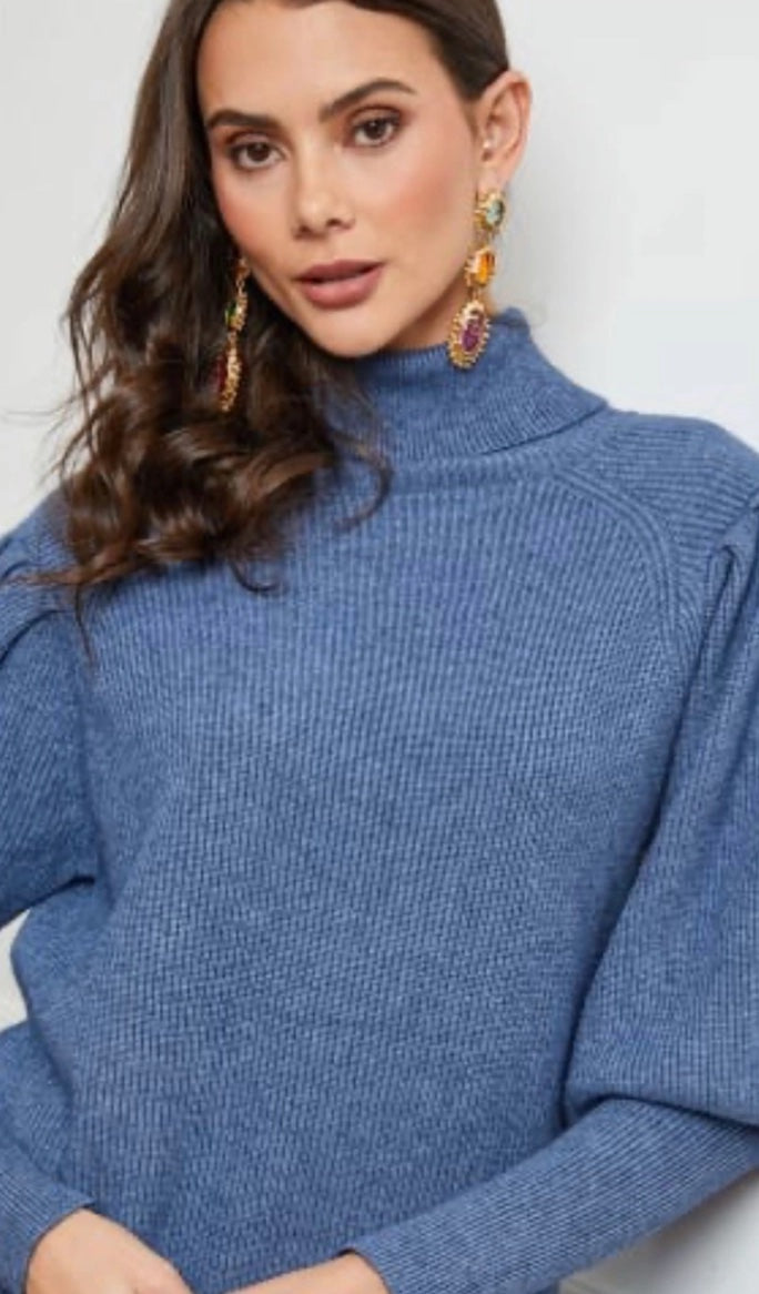 Knitwear Collection WS25 - Bell sleeve sweater