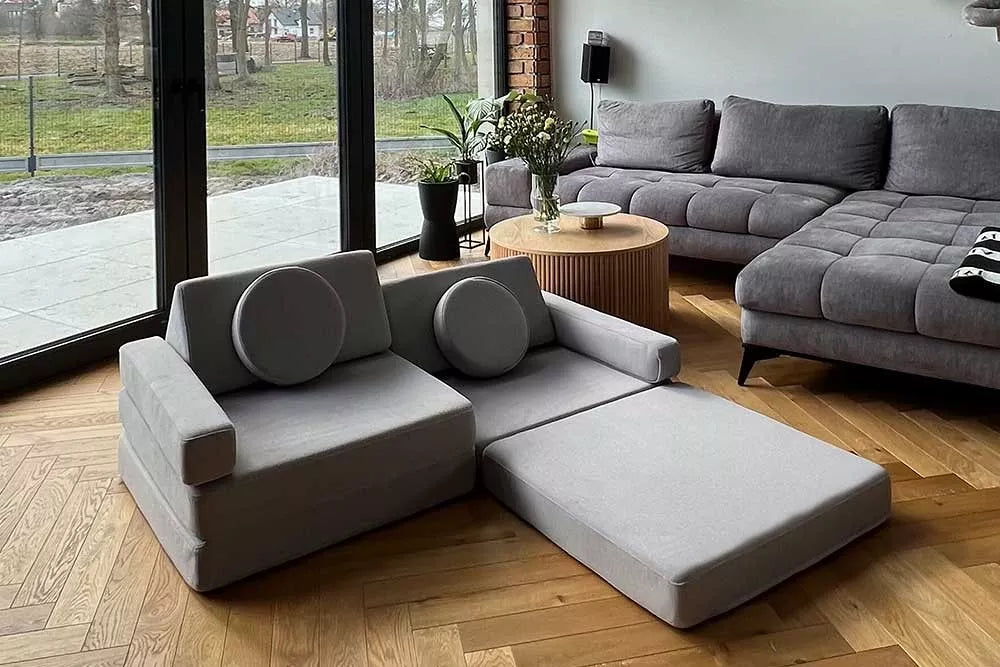 SHAPPY PLAY SOFA ORIGINAL MINI or MAXY - dark grey